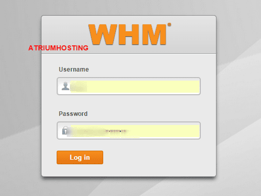 WHM Login