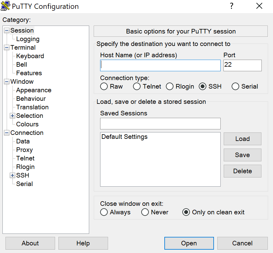 ganti port ssh