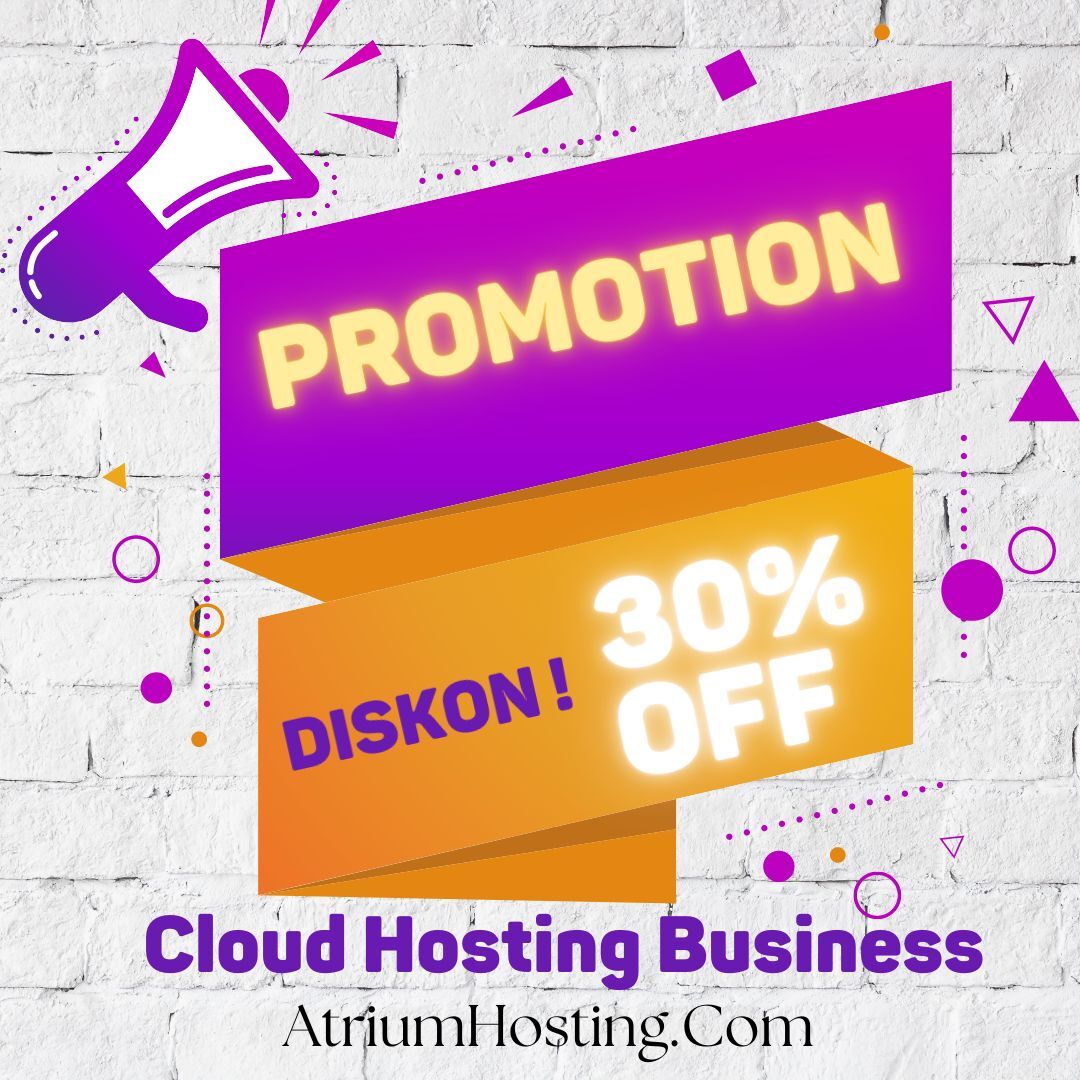 Promo Cloud Hosting Business