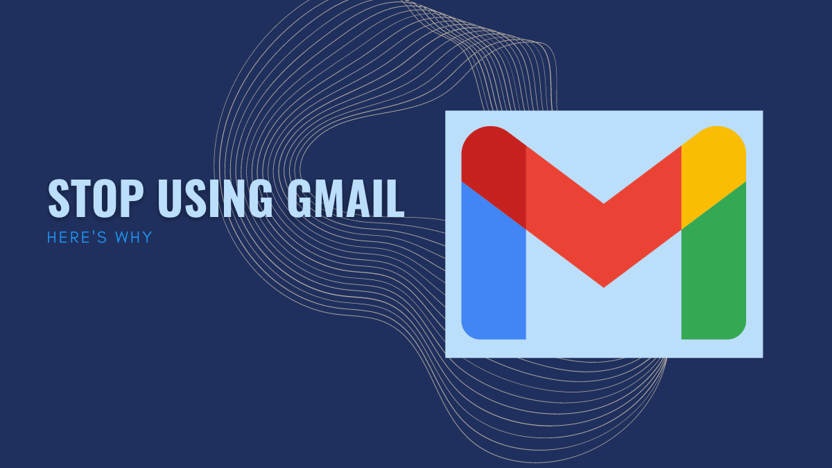 stop pakai gmail