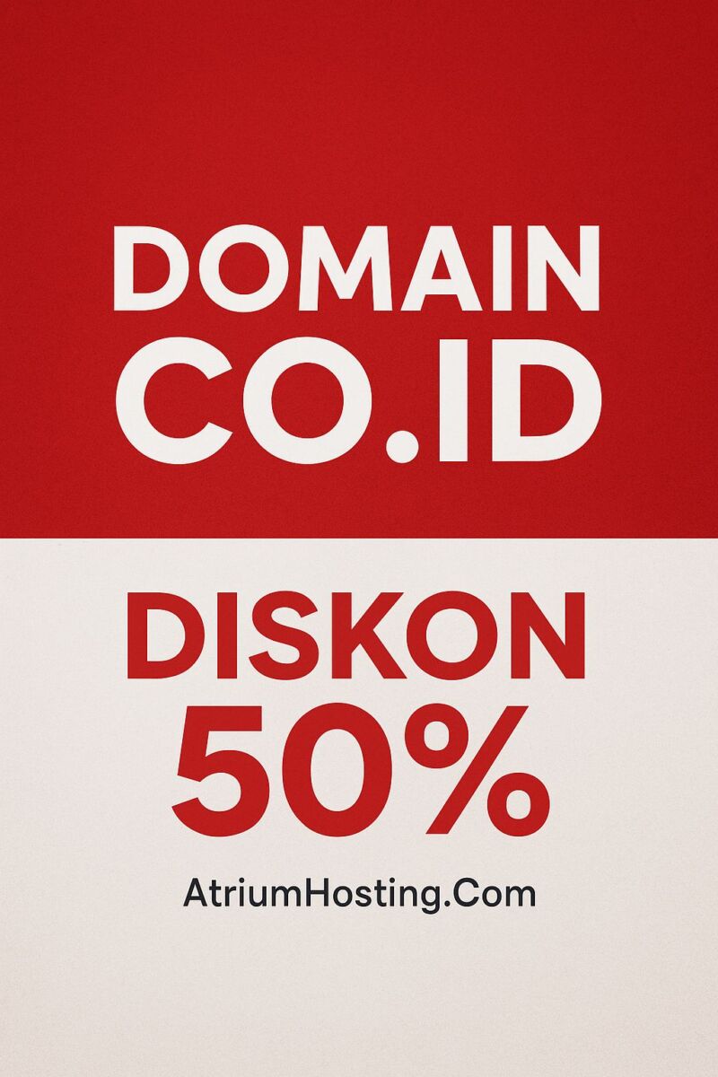 promo domain co.id