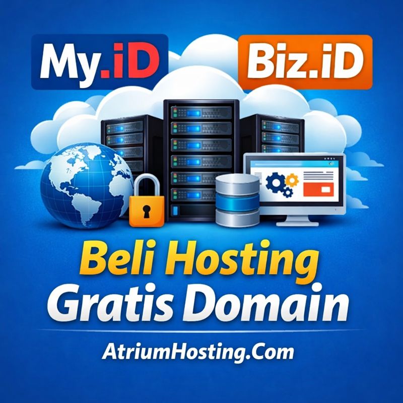 beli hosting gratis domain